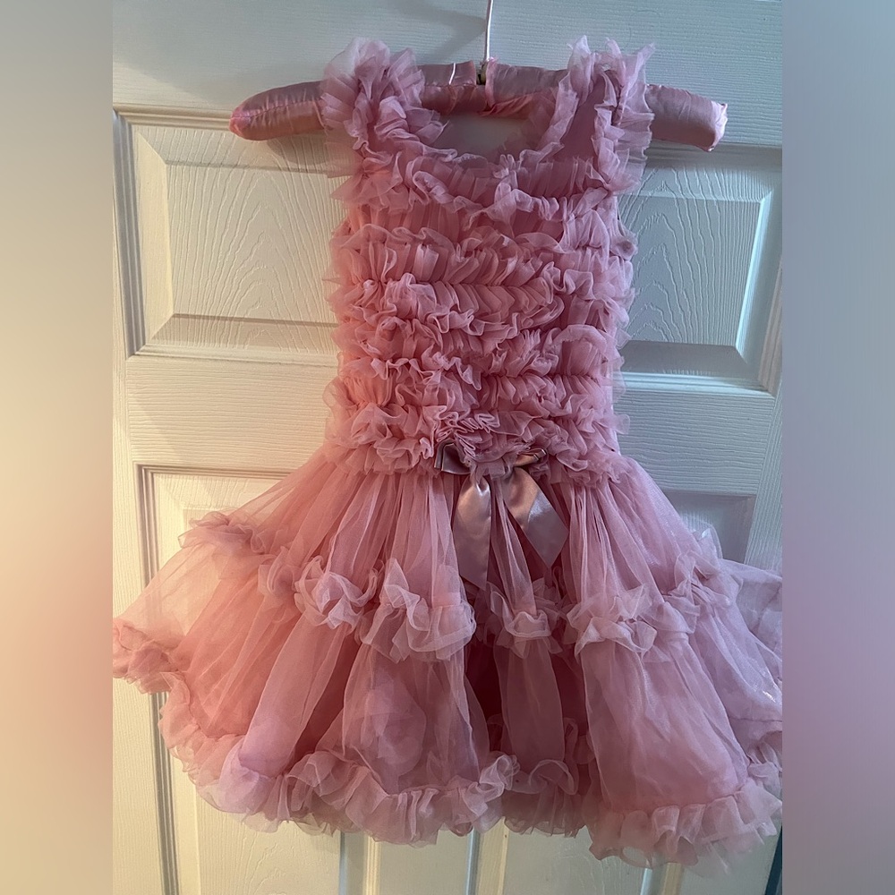 Rose colored Tutu